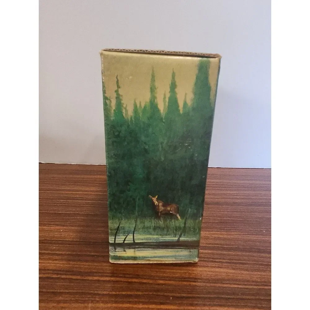 Vintage Avon for‎ Men Alaskan Moose Wild Country After Shave Brown Glass